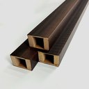 Ver imagem 1 de Brise MDF Talatto 01 Unid. 274x6,5x4cm Larg. - Imbuia