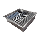 Ver imagem 1 de Calha Gourmet Escorredor Inox Tamanho 40x40 Cm Ecosul