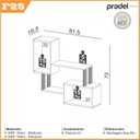 Ver imagem 3 de Nicho Industrial Duplo Laranja 100% MDF