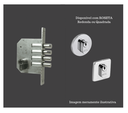 Ver imagem 1 de Fechadura Auxiliar - Cilindro 80mm - 4 pinos - 1410 - Quattro - Arouca