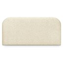 Ver imagem 1 de Cabeceira Painel Suspenso Casal 140 cm Alana Organica Boucle Creme Artte