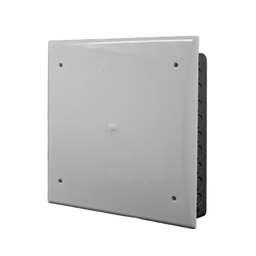 Caixa de Passagem Elétrica Modelo Embutir Tamanho 16x16cm Cor Branco Durín - 1