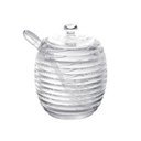 Ver imagem 1 de Açucareiro de Cristal com Colher e Tampa Colmeia Lyor 210ml