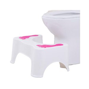 Banquinho de Cocoras Apoio de Pés Baby Style Rosa