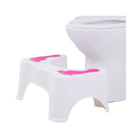 Banquinho de Cocoras Apoio de Pés Baby Style Rosa