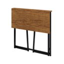 Ver imagem 4 de Escrivaninha Mesa Escritório Dobrável Fit 100% MDF 80cm Industrial Yescasa Preto e Branca