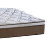 Cama Box Queen: Colchão Molas Castor Pocket Revolution + Base CRC Suede Marrom(158x198) - 2