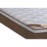 Cama Box Queen: Colchão Molas Castor Pocket Revolution + Base CRC Suede Marrom(158x198) - 3