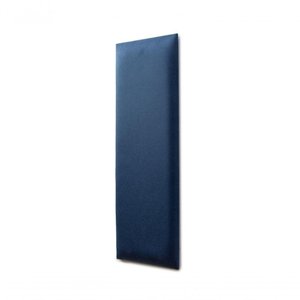 Placa Cabeceira 20cm X 60cm Unidade Suede Azul