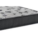 Ver imagem 3 de Cama Box Solteiro: Colchão Anatômico Ortobom D33/EP ISO 100 Ultra Firme + Base CRC Suede Gray(