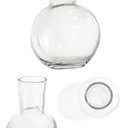 Ver imagem 3 de Vaso em Vidro Orgânico Decorativo 26x17cm