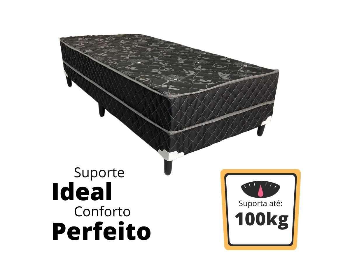 Cama Box Solteiro Conjugado Sleep Comfort 138x188x53 - 4