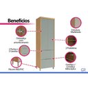 Ver imagem 6 de Multiuso Lavanderia Marquesa MDF 70cm Greige Nesher