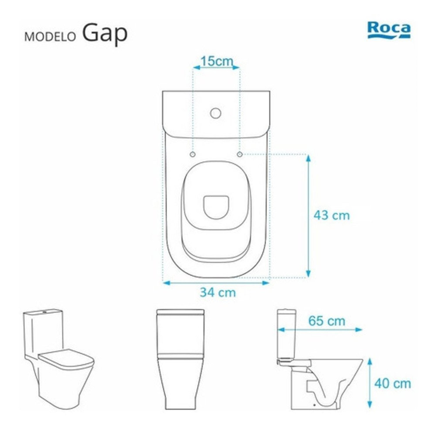 Assento para Privada Sanit GAP Softclass Policlass - 3