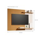 Ver imagem 3 de Suporte para Tv Avellaneda Nature Off White