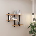 Ver imagem 1 de Nicho 3 Prateleiras Industrial Laranja 100% MDF