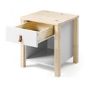 Ver imagem 4 de Mesa de Cabeceira 1 Gaveta Íris CabeCasa MadeiraOriginals Branco