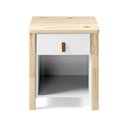 Ver imagem 2 de Mesa de Cabeceira 1 Gaveta Íris CabeCasa MadeiraOriginals Branco