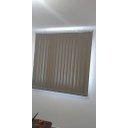 Ver imagem 5 de Persiana Vertical Cinza - 1,60m Larg X 2,30m Alt - Tecido Blackout - Persianet