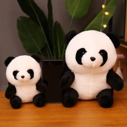 Panda Brinquedo de Pelúcia Macia Fofo Kawaii Brinquedos 26cm - 4