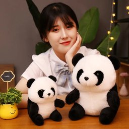 Panda Brinquedo de Pelúcia Macia Fofo Kawaii Brinquedos 26cm - 3