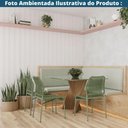 Ver imagem 7 de Kit 4 Cadeiras Empilhável Leme Fratini Aço Verde Assento e Encosto Trama de Corda Náutica Verde