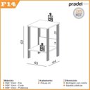Ver imagem 3 de Mesa Lateral Auxiliar Industrial 100% MDF