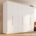 Ver imagem 1 de Guarda Roupa Casal 6 Portas 2 Gavetas Malta Yescasa