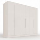 Ver imagem 3 de Guarda Roupa Casal 6 Portas 2 Gavetas Malta Yescasa
