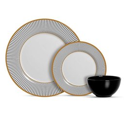 Aparelho de Jantar 12 Peças Ritz-alleanza - Decorado - 1