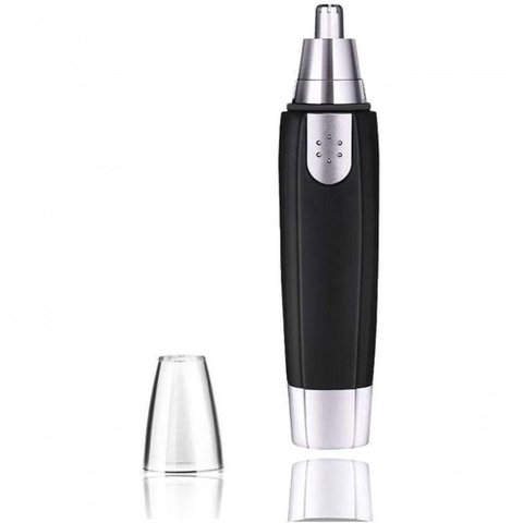 Aparador Mini Depilador de Pelos Nasal Nariz Ouvido Orelha Cabelos - Preto