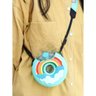 Garrafinha de Água Infantil Donut's 380ml com Canudo e Alça - Cores Sortidas - 6