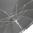 Ver imagem 2 de Guarda-sol Articulável Listrado Azul com Proteção UV 2,4m - A\CASA