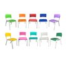 Kit 10 Cadeiras Infantil Iso Colors Brinquedoteca Escolas Creches Igrejas Ecomhome - 5