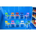 Ver imagem 1 de Kit 10 Cadeiras Infantil Iso Colors Brinquedoteca Escolas Creches Igrejas Ecomhome