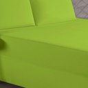 Ver imagem 3 de Jogo de Cama Casal Nobre 3 Peças Luva de Box 55cm de Altura Malha 100% Algodão - Pistache