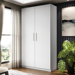 Guarda Roupa Solteiro 2 Portas 2 Gavetas Ímola 