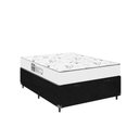 Ver imagem 5 de Baú Viúva Suede Preto + Colchão D33 One Face Branco- E-shop Casa