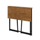 Ver imagem 4 de Escrivaninha Mesa Escritório Dobrável Fit 100% MDF 80cm Industrial Yescasa Preto
