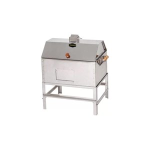 Churrasqueira à Carvão Baú Inox 50x40x63cm - Volpato