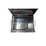 Churrasqueira à Carvão Baú Inox 50x40x63cm - Volpato - 5