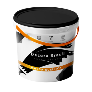 Massa Acrílica para Nivelamento Versátil Decora Brasil - 14l