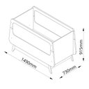 Ver imagem 4 de Berço com 3 Regulagens de Altura Nuvem Gelius Móveis