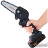 Mini Serra Eletrica Motossera De Mao 600W Corte Rapido Madeira Arvore Galhos Eficiente Jardim - 1