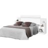 Cabeceira Box Moana 1.40 1.60 c/ 2 Gavetas Branco - 1