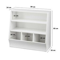 Organizador Infantil Aslam 100% Mdf - 3