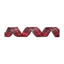 Ver imagem 1 de Fita Decorativa Larga Clássica Vermelho e Verde 6,3cm X 9,14m | Natal Encantado Formosinha