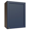 Ver imagem 1 de Armário Aéreo 50cm 1 Porta Rustic/azul Vik Madesa