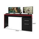 Ver imagem 3 de Mesa Gamer Drx-4000 com 1 Gaveta e 1 Porta Moveis Leão