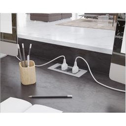 RÉGUA CINZA PARA 4 BLOCOS PEZZI - 2